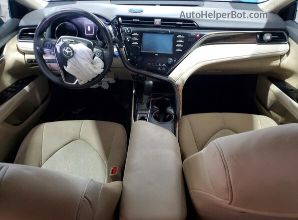 4T1L31AK9LU010979 2020 TOYOTA CAMRY Blue Առջևի վահանակի տեսք