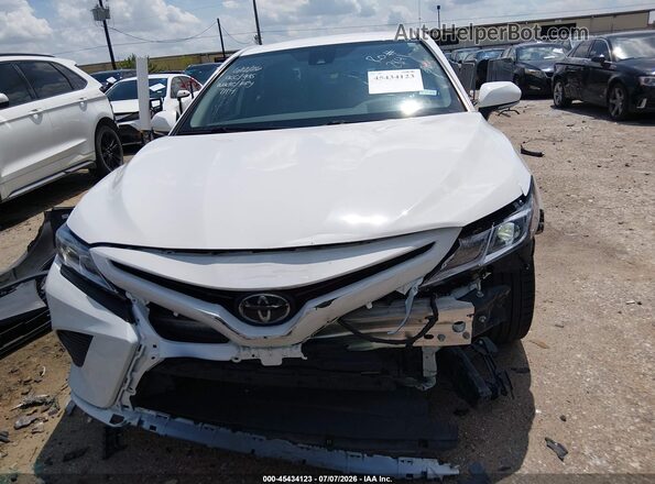 4T1M11AK4LU997114 2020 TOYOTA CAMRY White Vista del cuadro de instrumentos