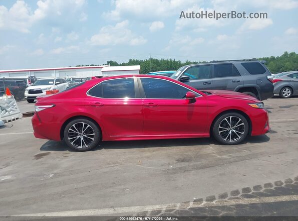 4T1M11AK7LU339948 2020 TOYOTA CAMRY Красный Вид задней части салона