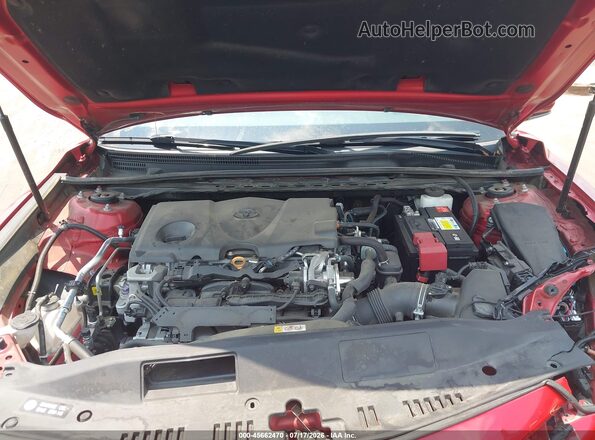4T1M11AK7LU339948 2020 TOYOTA CAMRY Красный Вид сзади
