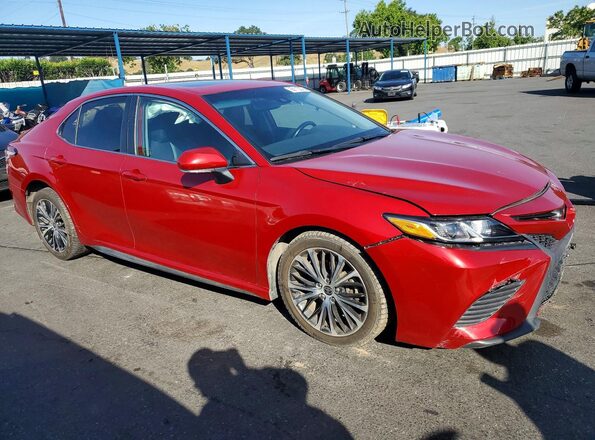 4T1M11AK7LU385473 2020 TOYOTA CAMRY Red Delantero derecho