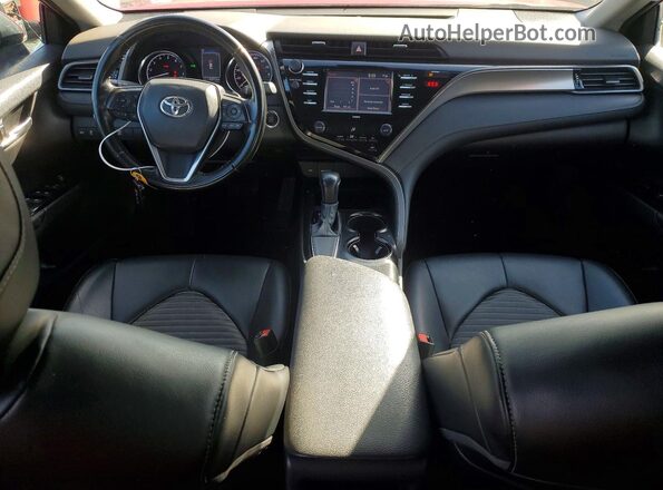 4T1M11AK7LU385473 2020 TOYOTA CAMRY Red Vista del salpicadero