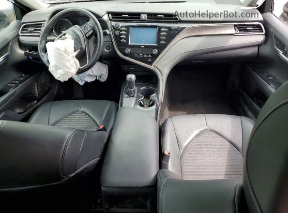 4T1M11AK7LU397395 2020 TOYOTA CAMRY Синий Вид панели приборов
