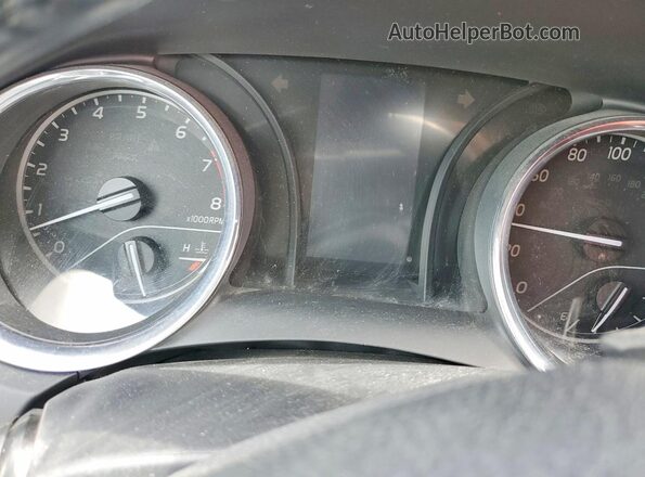 4T1M11AK7LU397395 2020 TOYOTA CAMRY Синий Вид щитка приборов