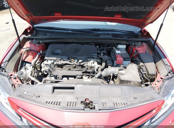 4T1M11BK2LU014686 2020 TOYOTA CAMRY Red უკანა ხედი