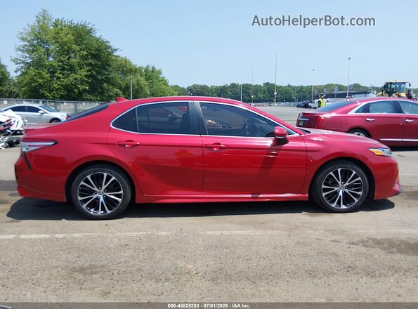 4T1M11BK2LU014686 2020 TOYOTA CAMRY Red უკანა სალონის ხედი