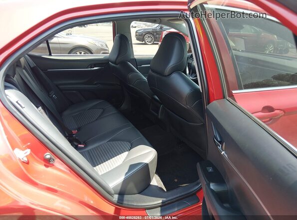 4T1M11BK2LU014686 2020 TOYOTA CAMRY Red VIN კოდის სტიკერის ხედი