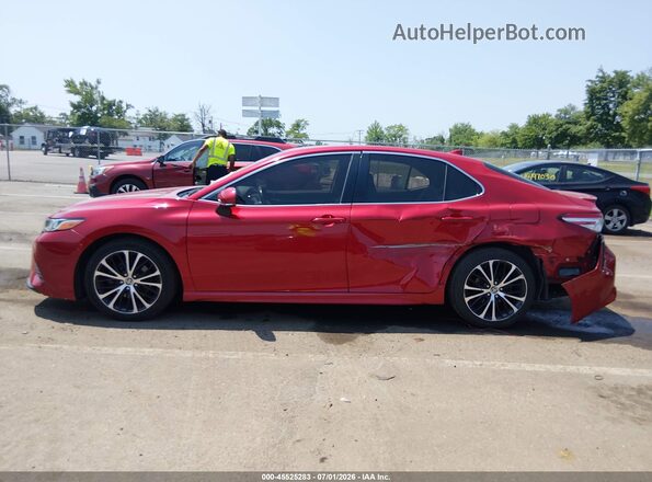 4T1M11BK2LU014686 2020 TOYOTA CAMRY Red წინა ხედი