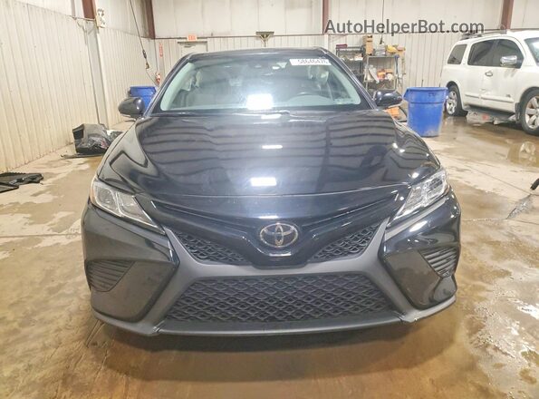 4T1M11BK3LU017130 2020 TOYOTA CAMRY Black წინა ხედი