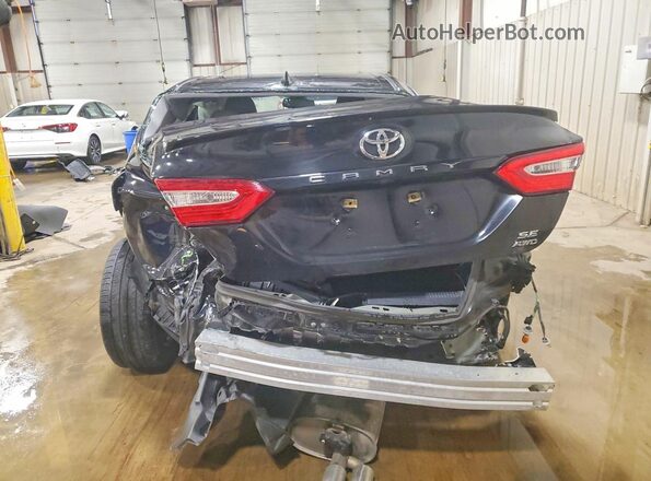 4T1M11BK3LU017130 2020 TOYOTA CAMRY Black უკანა ხედი
