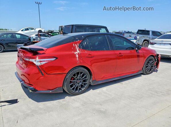 4T1NZ1AK4LU037174 2020 TOYOTA CAMRY Red Հետևի աջ