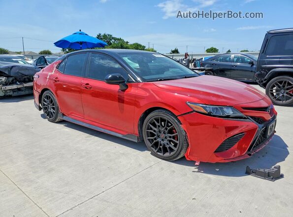 4T1NZ1AK4LU037174 2020 TOYOTA CAMRY Red Առջևի աջ