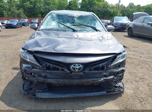 4T1R11BK5PU094447 2023 TOYOTA CAMRY Gray ხელსაწყოთა პანელის ხედი