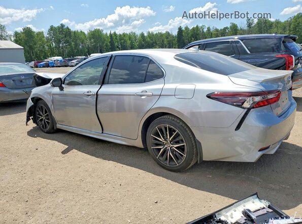 4T1S11BK8MU034689 2021 TOYOTA CAMRY Silver Trasero izquierdo