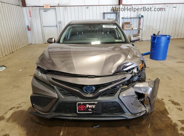 4T1S31AK4MU024768 2021 TOYOTA CAMRY Gray Вид спереду