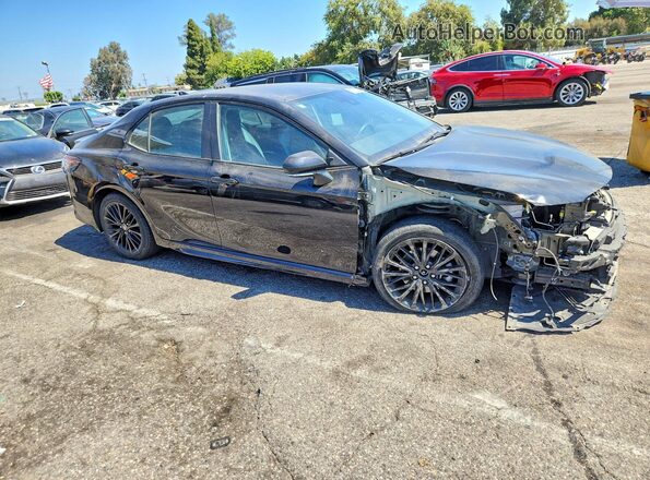 4T1T11AK4MU485558 2021 TOYOTA CAMRY Black Передня права чверть