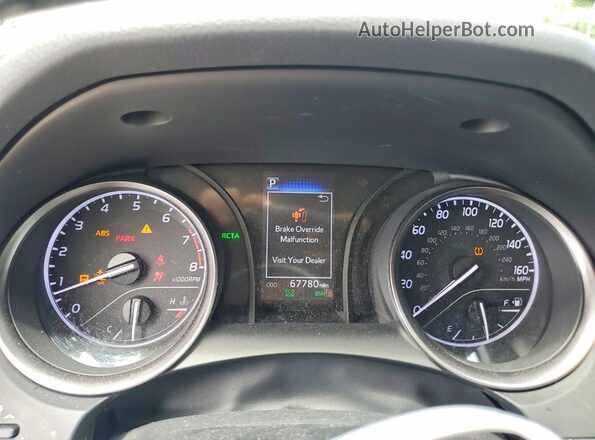 4T1T11AK7RU215375 2024 TOYOTA CAMRY Красный Вид щитка приборов