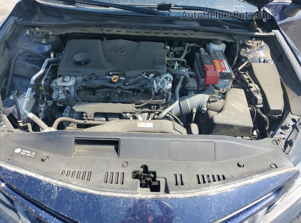 4T1T11AK8MU468536 2021 TOYOTA CAMRY Синий Вид задней части салона