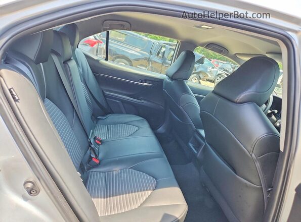 4T1T11AKXNU006237 2022 TOYOTA CAMRY Silver Հետևի նստատեղերի տեսք