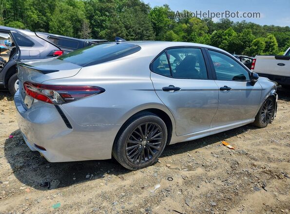 4T1T11AKXNU006237 2022 TOYOTA CAMRY Silver Հետևի աջ