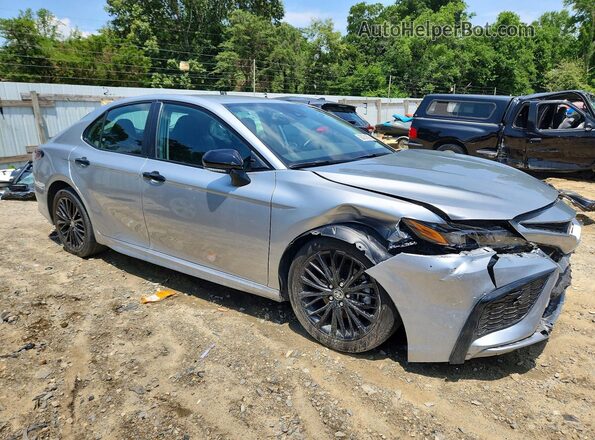4T1T11AKXNU006237 2022 TOYOTA CAMRY Silver Առջևի աջ