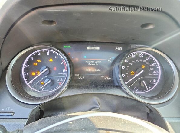 4T1T11BK3MU031607 2021 TOYOTA CAMRY Черный Вид щитка приборов