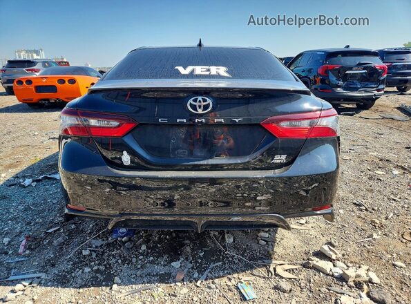 4T1T11BK3MU031607 2021 TOYOTA CAMRY Черный Вид сзади