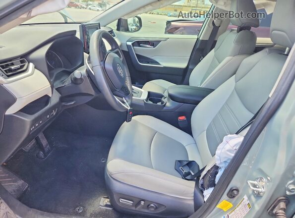 4T3B6RFV1MU052866 2021 TOYOTA RAV4 Green Widok wnętrza z przodu