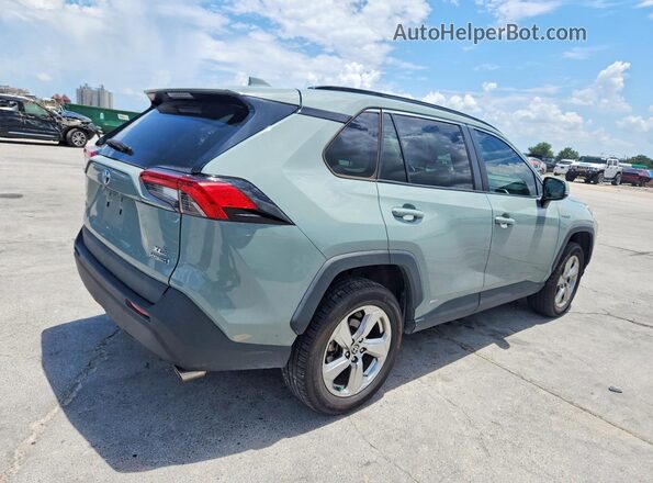 4T3B6RFV1MU052866 2021 TOYOTA RAV4 Green Tył prawy