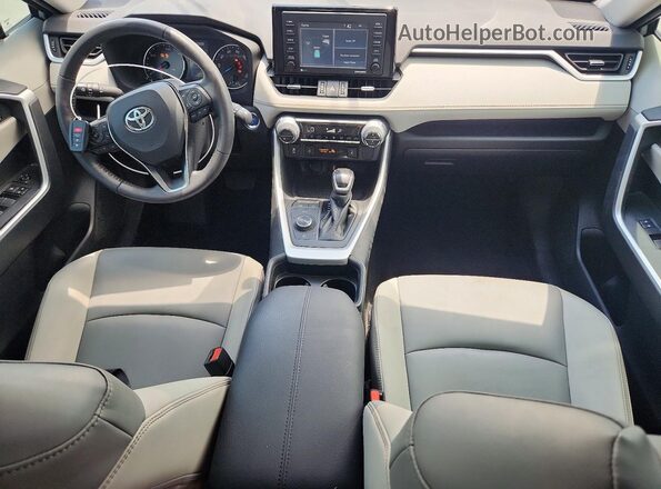 4T3B6RFV1MU052866 2021 TOYOTA RAV4 Green Widok deski rozdzielczej