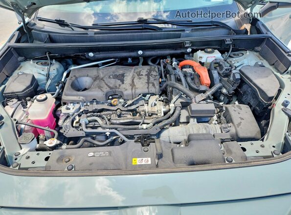 4T3B6RFV1MU052866 2021 TOYOTA RAV4 Green Widok wnętrza z tyłu