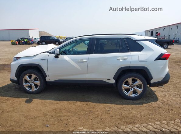 4T3B6RFV1MU054441 2021 TOYOTA RAV4 HYBRID White 
