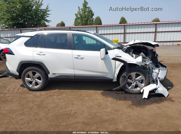4T3B6RFV1MU054441 2021 TOYOTA RAV4 HYBRID White 360 interior view