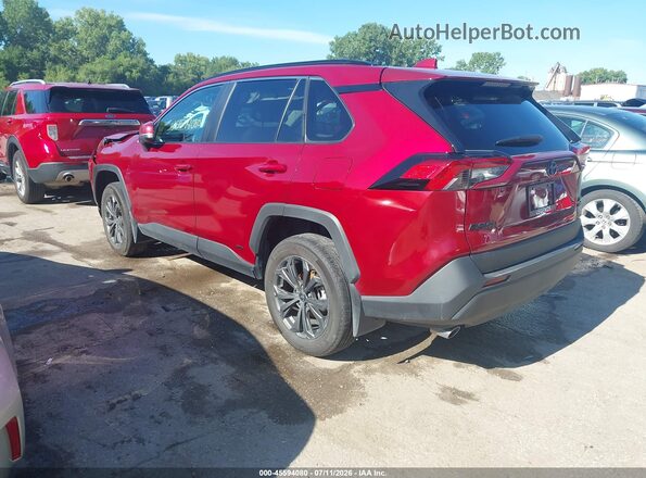 4T3B6RFV1RU157494 2024 TOYOTA RAV4 HYBRID Red Задня ліва чверть