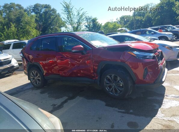 4T3B6RFV1RU157494 2024 TOYOTA RAV4 HYBRID Red Вид задньої частини салону