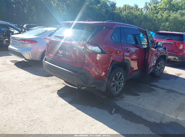 4T3B6RFV1RU157494 2024 TOYOTA RAV4 HYBRID Red Задня права чверть