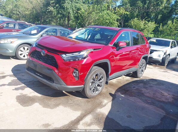 4T3B6RFV1RU157494 2024 TOYOTA RAV4 HYBRID Red Передня ліва чверть
