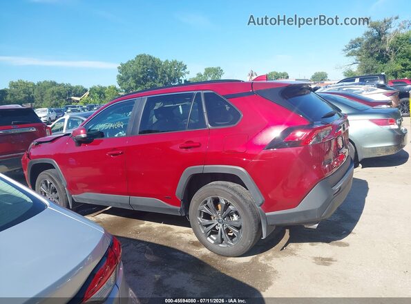 4T3B6RFV1RU157494 2024 TOYOTA RAV4 HYBRID Red Панорамний вид салону 360°