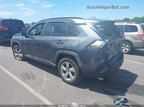 4T3B6RFV2MU016653 2021 TOYOTA RAV4 HYBRID Black Задня ліва чверть