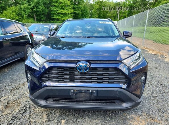 4T3B6RFV2MU036496 2021 TOYOTA RAV4 Black Դիմացի տեսք