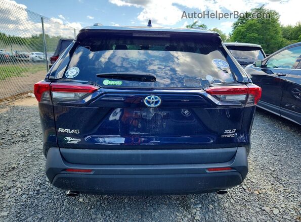 4T3B6RFV2MU036496 2021 TOYOTA RAV4 Black Հետևի տեսք