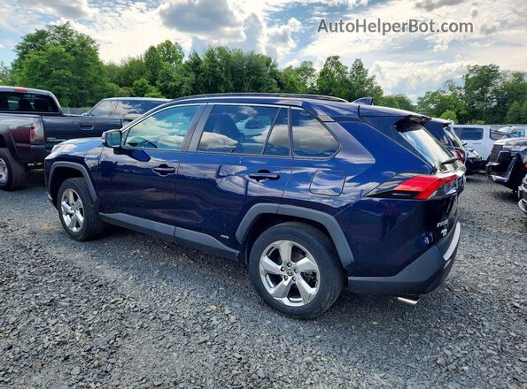 4T3B6RFV2MU036496 2021 TOYOTA RAV4 Black Հետևի ձախ