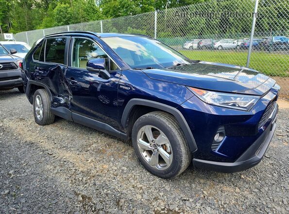 4T3B6RFV2MU036496 2021 TOYOTA RAV4 Black Առջևի աջ