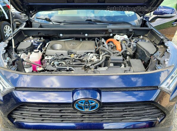 4T3B6RFV2MU036496 2021 TOYOTA RAV4 Black Շարժիչի բաժամունքի տեսք