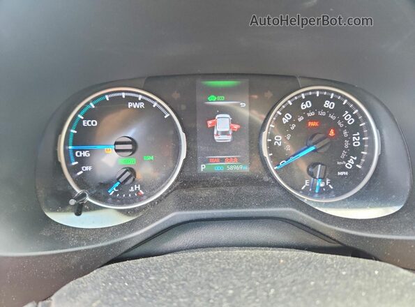 4T3B6RFV2MU036496 2021 TOYOTA RAV4 Black Սարքավորումների վահանակի տեսք