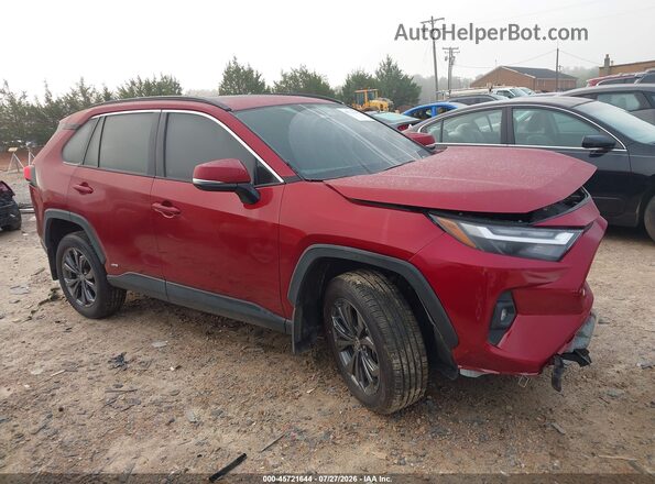 4T3B6RFV2RU159836 2024 TOYOTA RAV4 HYBRID Red Սալոնի հետևի տեսք