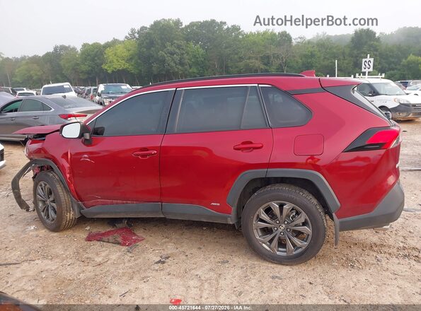 4T3B6RFV2RU159836 2024 TOYOTA RAV4 HYBRID Red Սալոնի 360 աստիճան տեսք