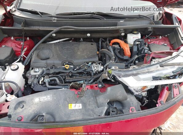 4T3B6RFV2RU159836 2024 TOYOTA RAV4 HYBRID Red Հետևի տեսք