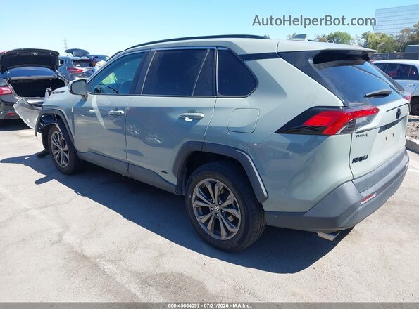 4T3B6RFV3NU080086 2022 TOYOTA RAV4 HYBRID Gray Trasero izquierdo