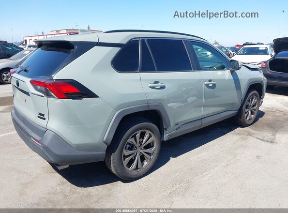4T3B6RFV3NU080086 2022 TOYOTA RAV4 HYBRID Gray Trasero derecho